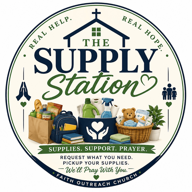The Supply Station logo — Real Help. Real Hope.